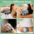 AGARO Scalp Massager, Stress Relief & Relaxation, Handheld & Portable, Rechargeable Electric Head Kneading Massager, 3 Speed Modes, Head Scratcher...